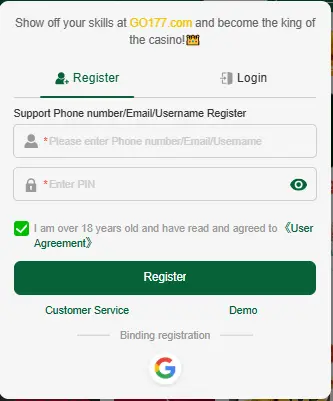 How to Register on GO177 Game App?