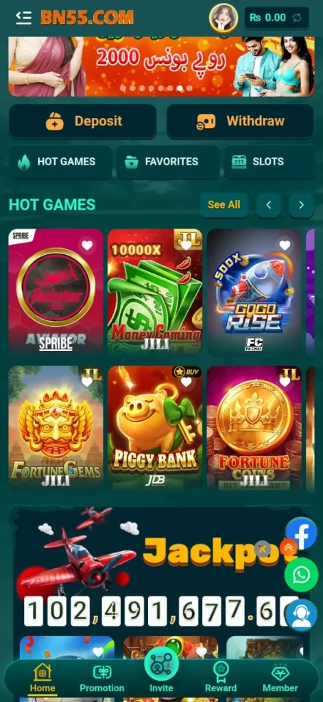 best casino app in in pakistan 2025